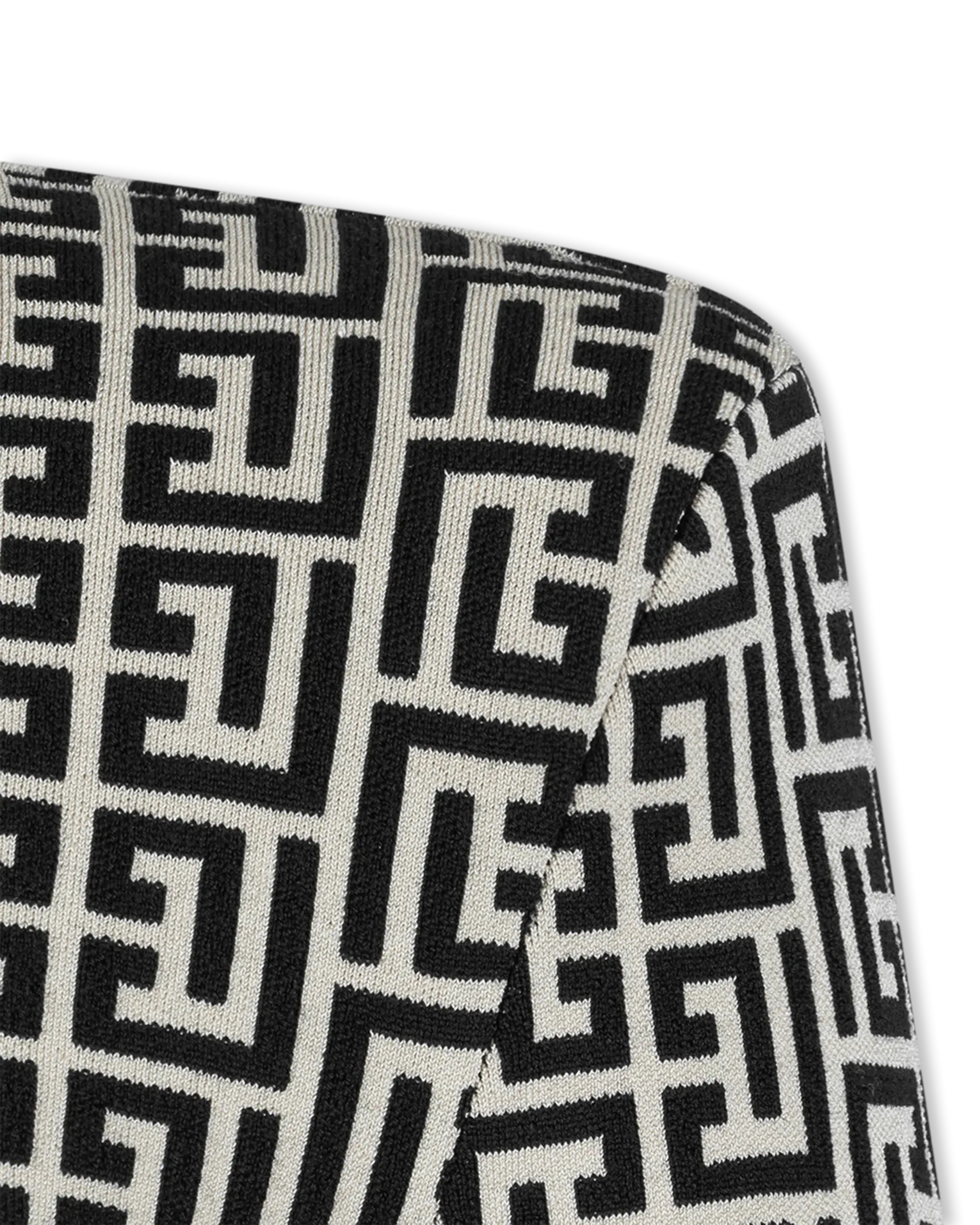 Monogram Knit Mini Dress