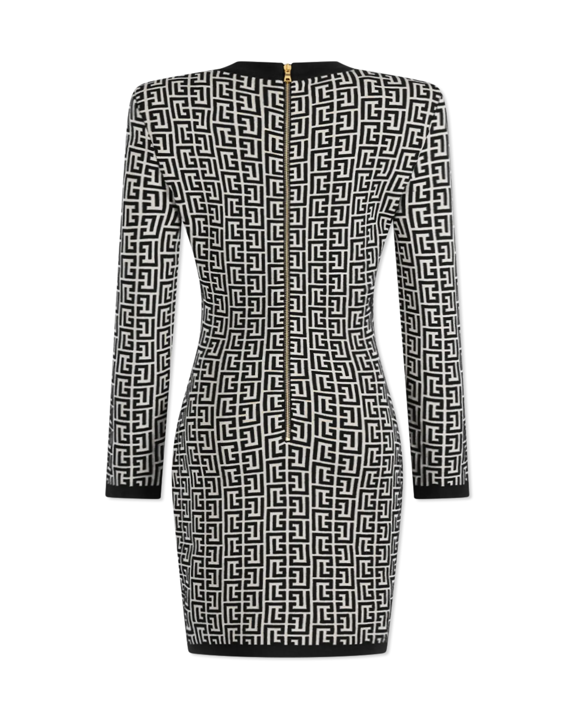 Monogram Knit Mini Dress