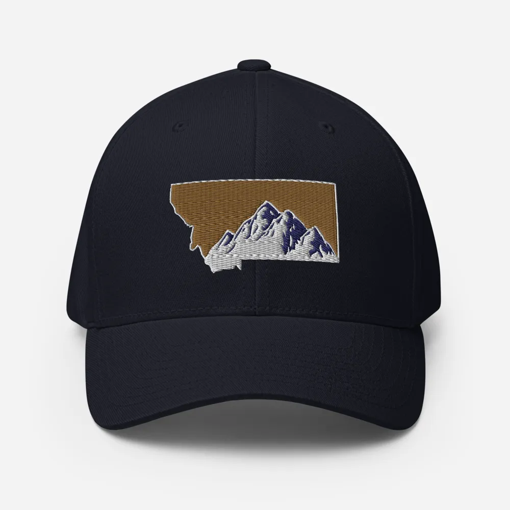 Montana Mountains Bobcat Fitted