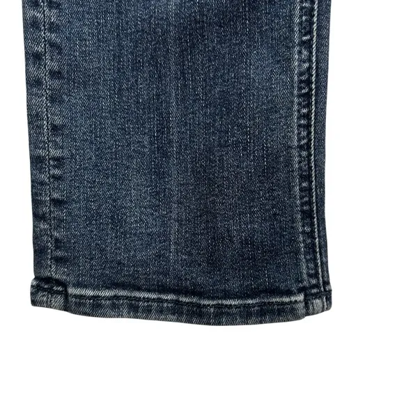 MOTHER The Dazzler Hoover Skinny JEANS 25 Getalongs Ripped Distressed Denim