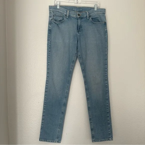 Mott &amp; Bow Boyfriend W29 L32 Light Wash Jeans Denim Mott &amp;‎ Bow Jeans