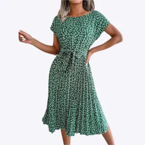 Myrtle - Chic Pleated Woman's Dress