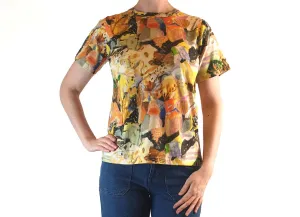 Nancybird preowned unique print tee shirt size 6