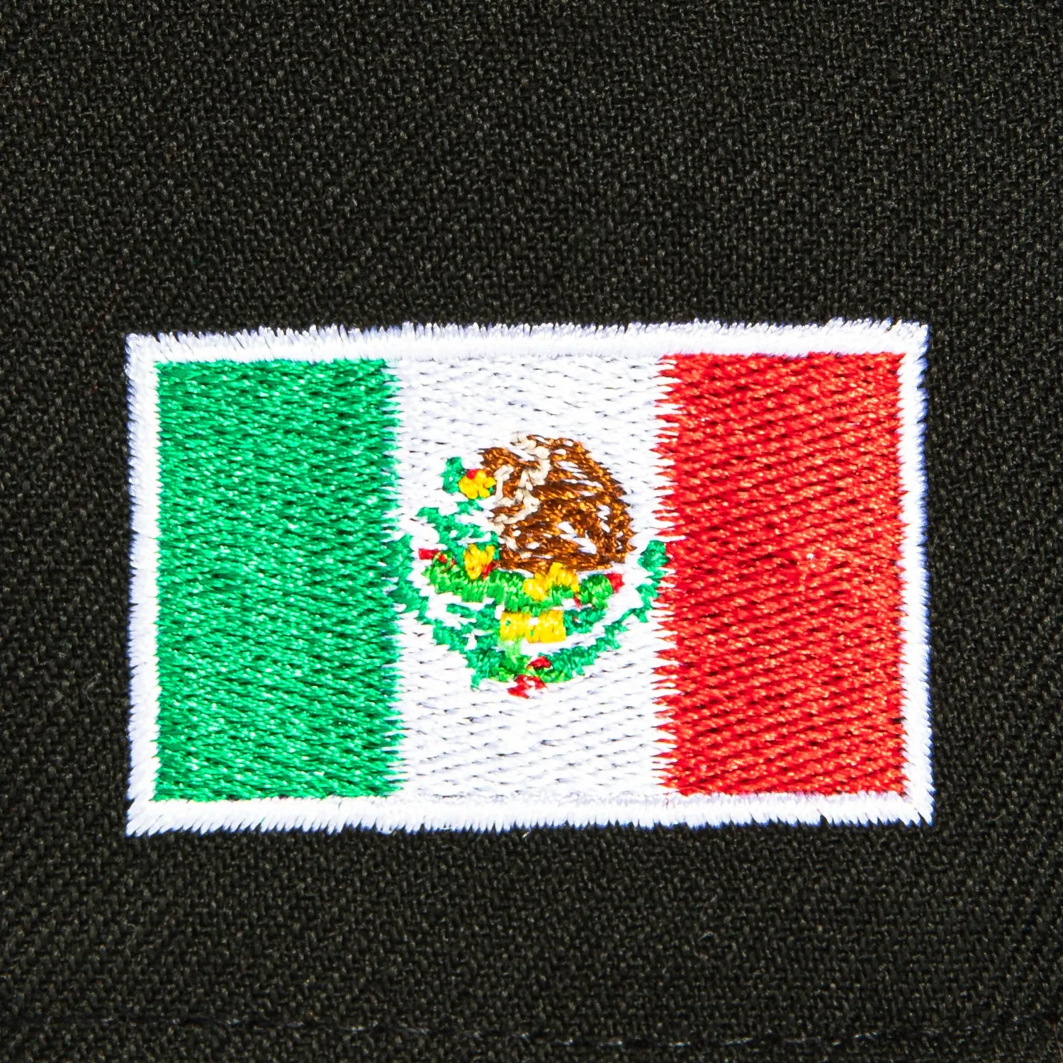 New Era 59Fifty Mexico World Baseball Classic Mexico Flag Patch Hat - Black, Kelly Green