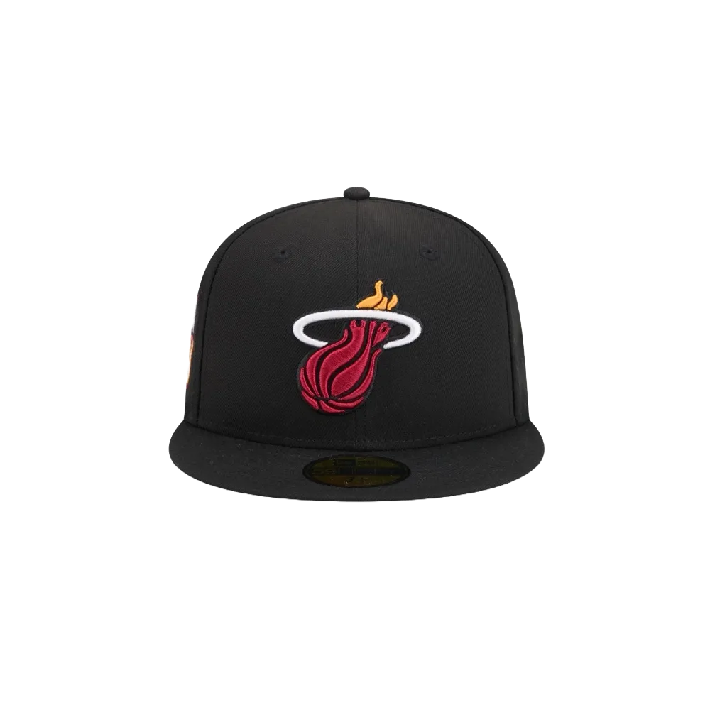 New Era Miami HEAT Side Patch Fitted Hat