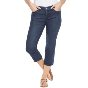 Nine West Womens Ladies Chrystie Denim Capri Jeans 49010021