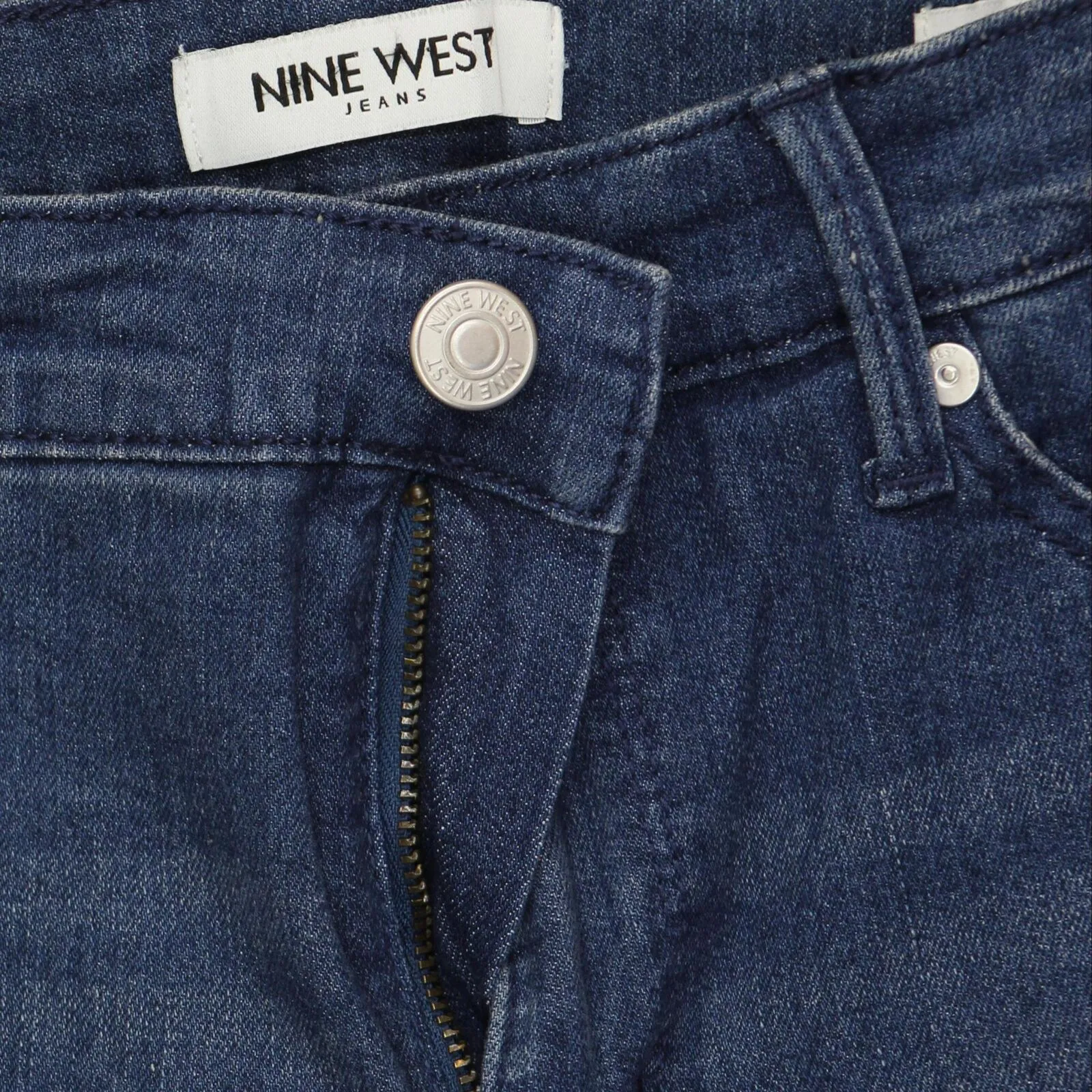 Nine West Womens Ladies Chrystie Denim Capri Jeans 49010021