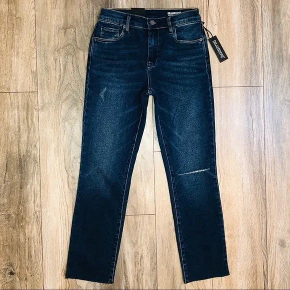 NWT Blank NYC Madison High Rise Crop Jeans Size 25
