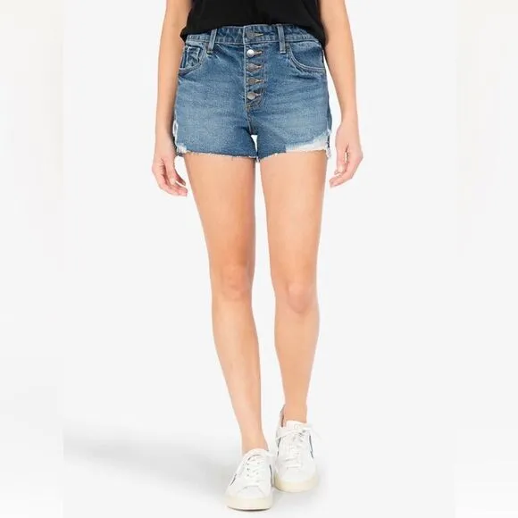 NWT- Kut from the Kloth- Jane High Rise Short (Sprinkle Wash)- size 12