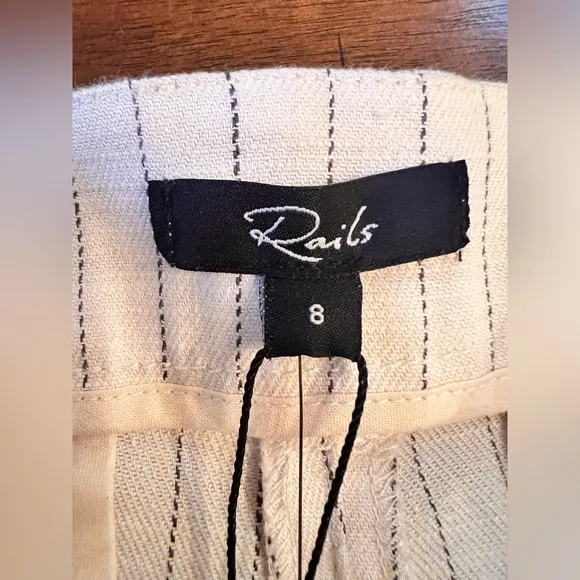 NWT Rails Lena Pinstripe Tailored Short