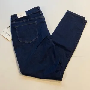 NYDJ SZ 14 Dark Wash Denim Blue Skinny Jeans New D30