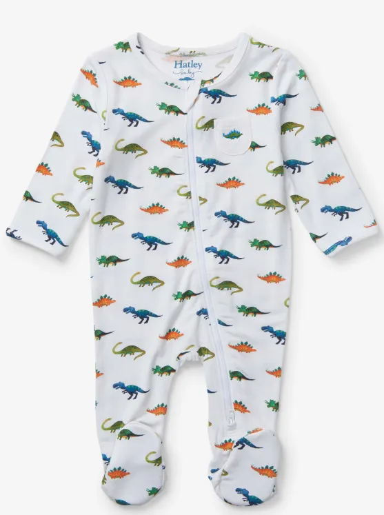 Painted Dinos Sleeper 3-6m