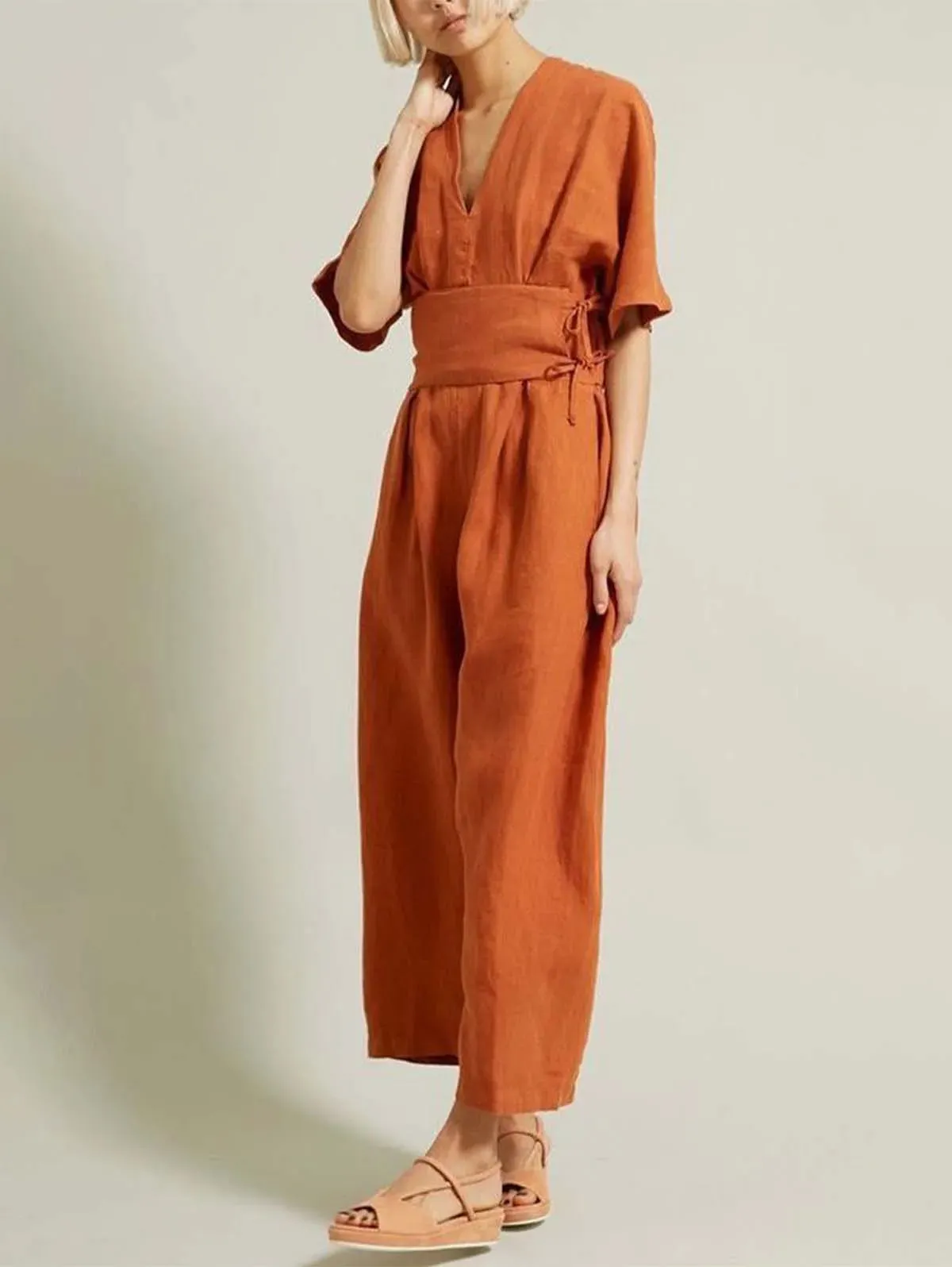 Panfilia® | Effortless and chic   jumpsuit