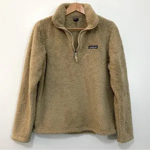 Patagonia Los Gatos Light Tan  Half Zip Pullover Jacket Size M