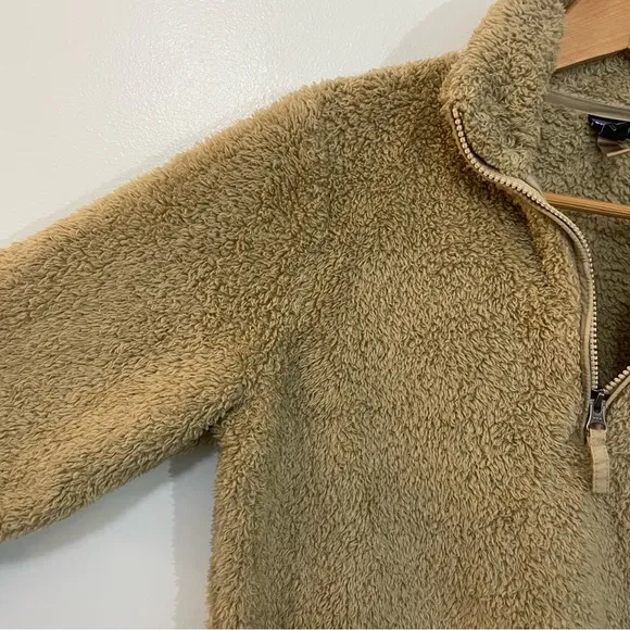 Patagonia Los Gatos Light Tan  Half Zip Pullover Jacket Size M