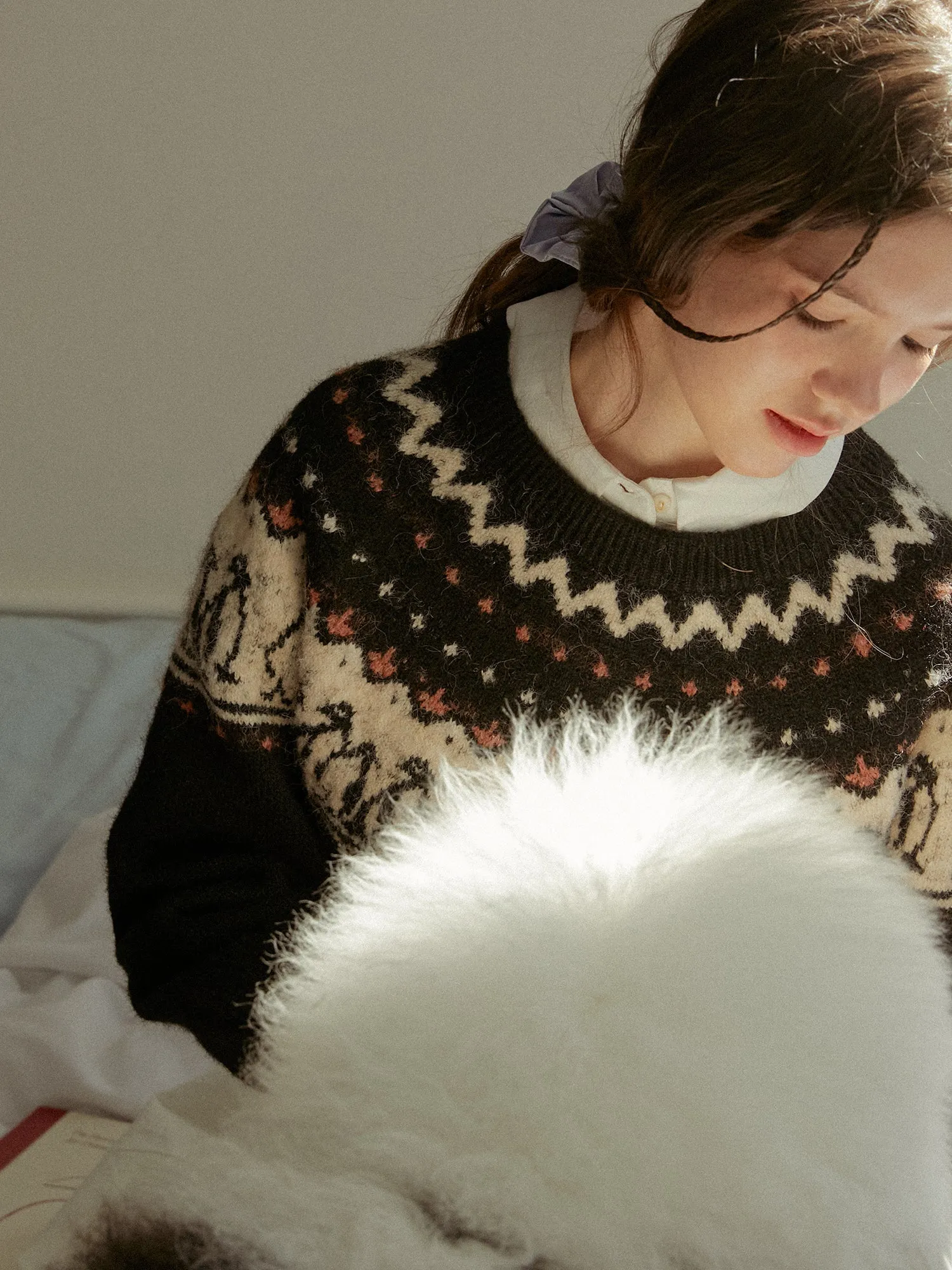 Penguin Fair Isle Sweater