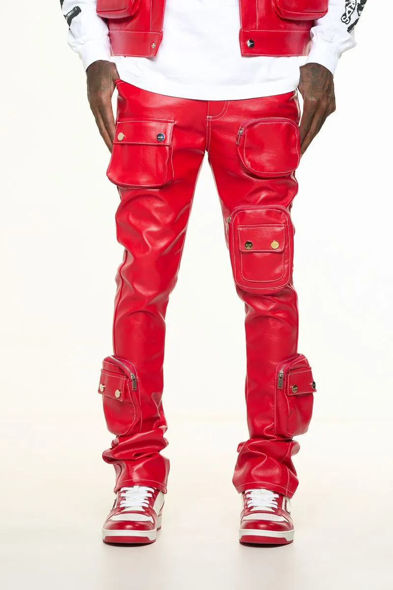 PHEELINGS FLOAT ON CARGO FLAIR STACK LEATHER (RED)