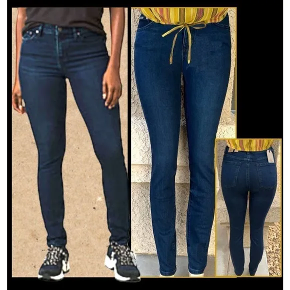 PrAna Mid-rise Sienna Organic Cotton Blend Stretch Jean Size 8RG 29&quot;Wx31&quot;Inseam