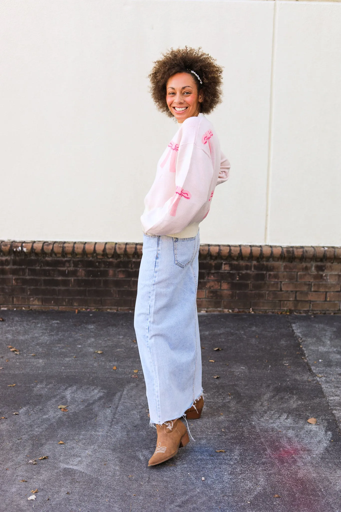 Princess Bow Sweater