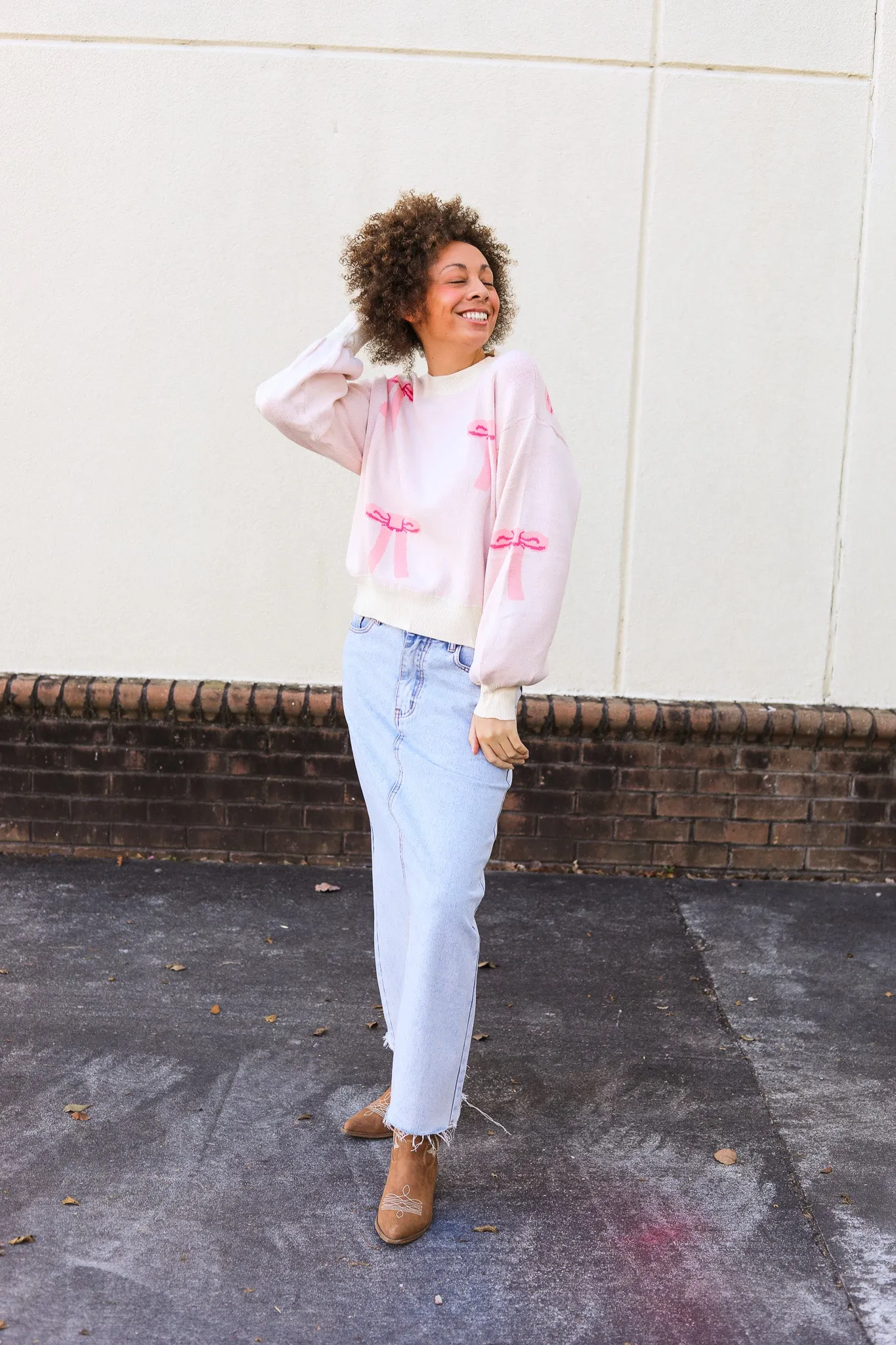 Princess Bow Sweater