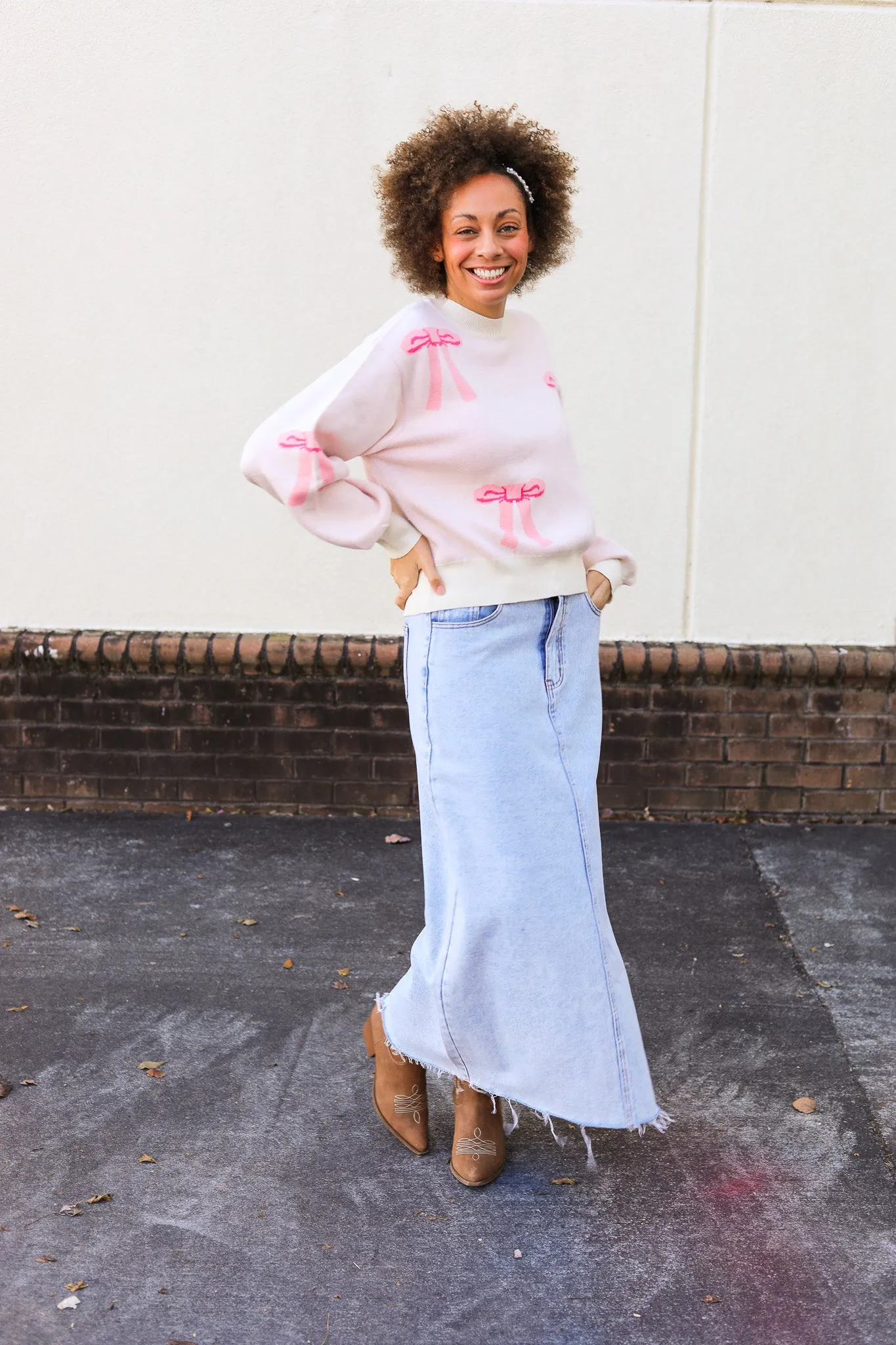 Princess Bow Sweater