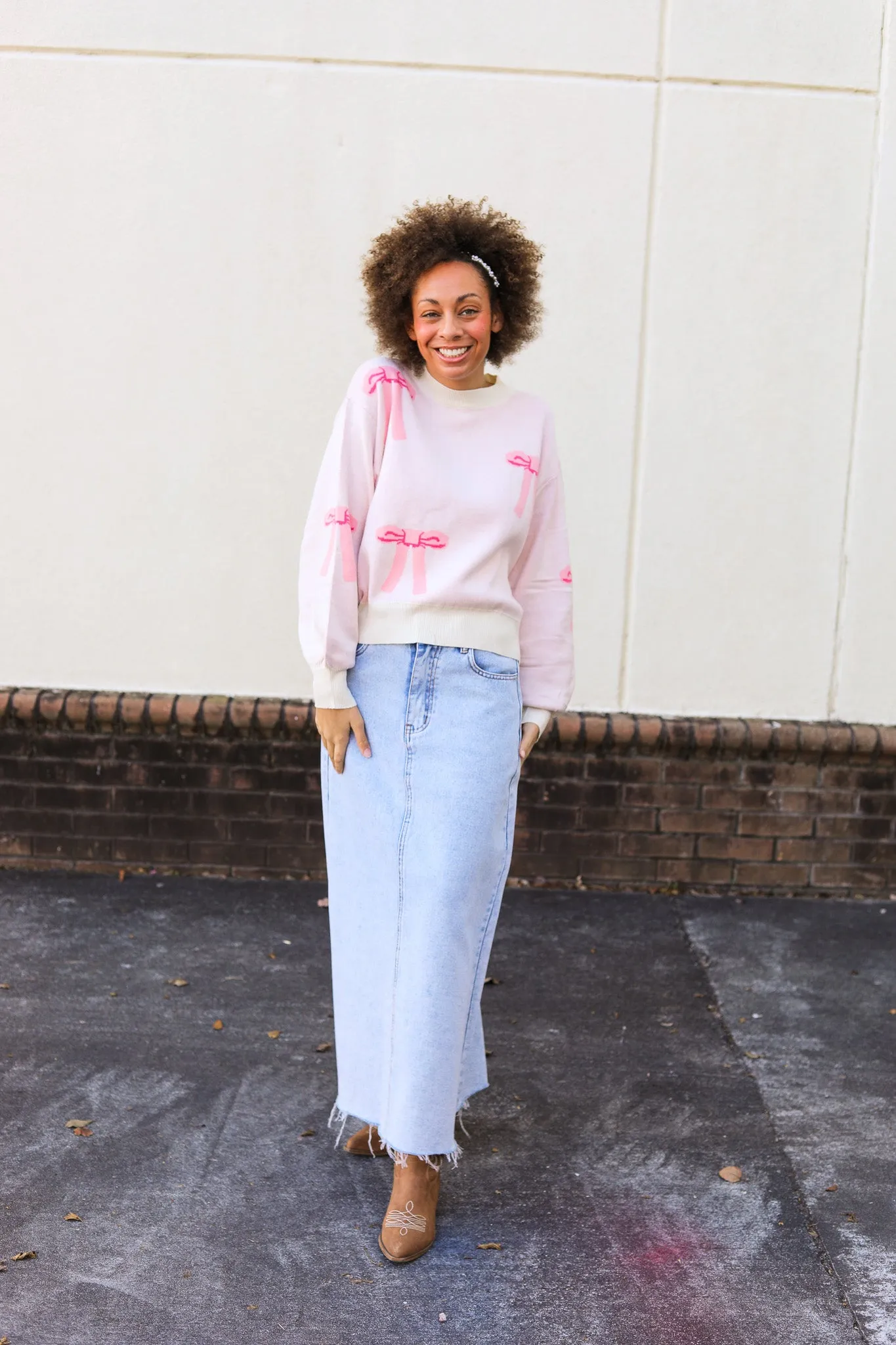Princess Bow Sweater