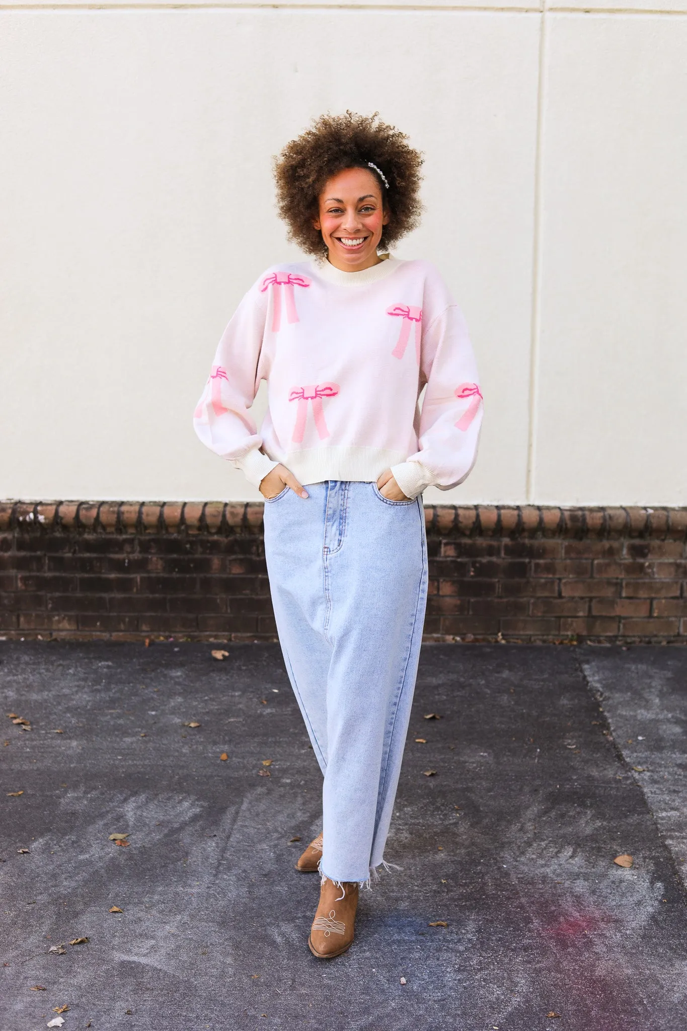 Princess Bow Sweater