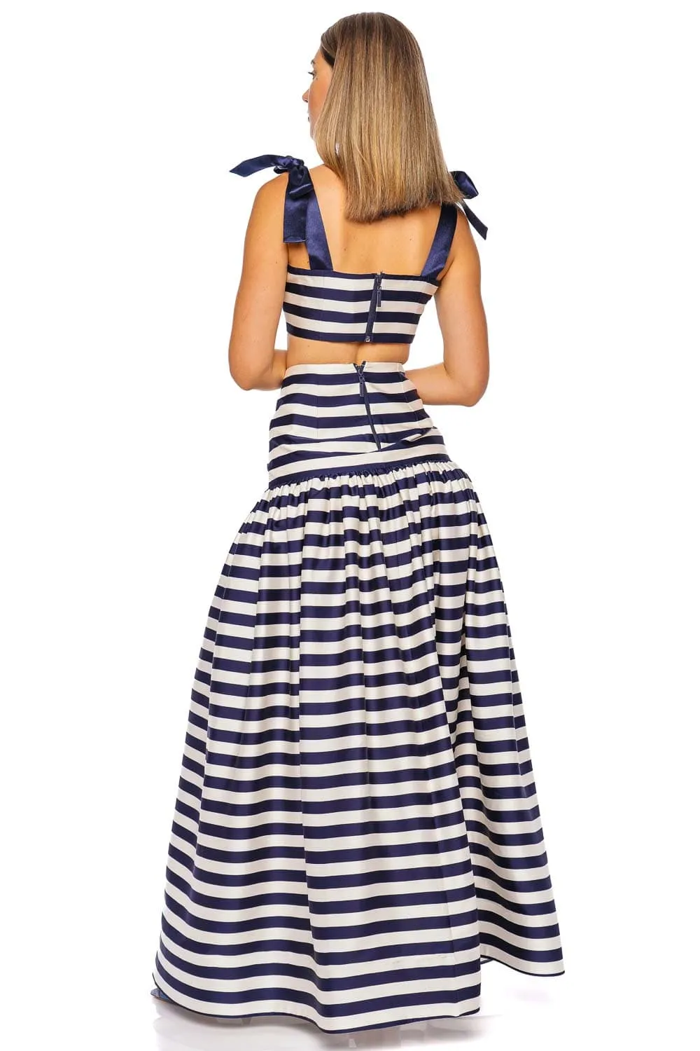 Quinn Striped Maxi Skirt
