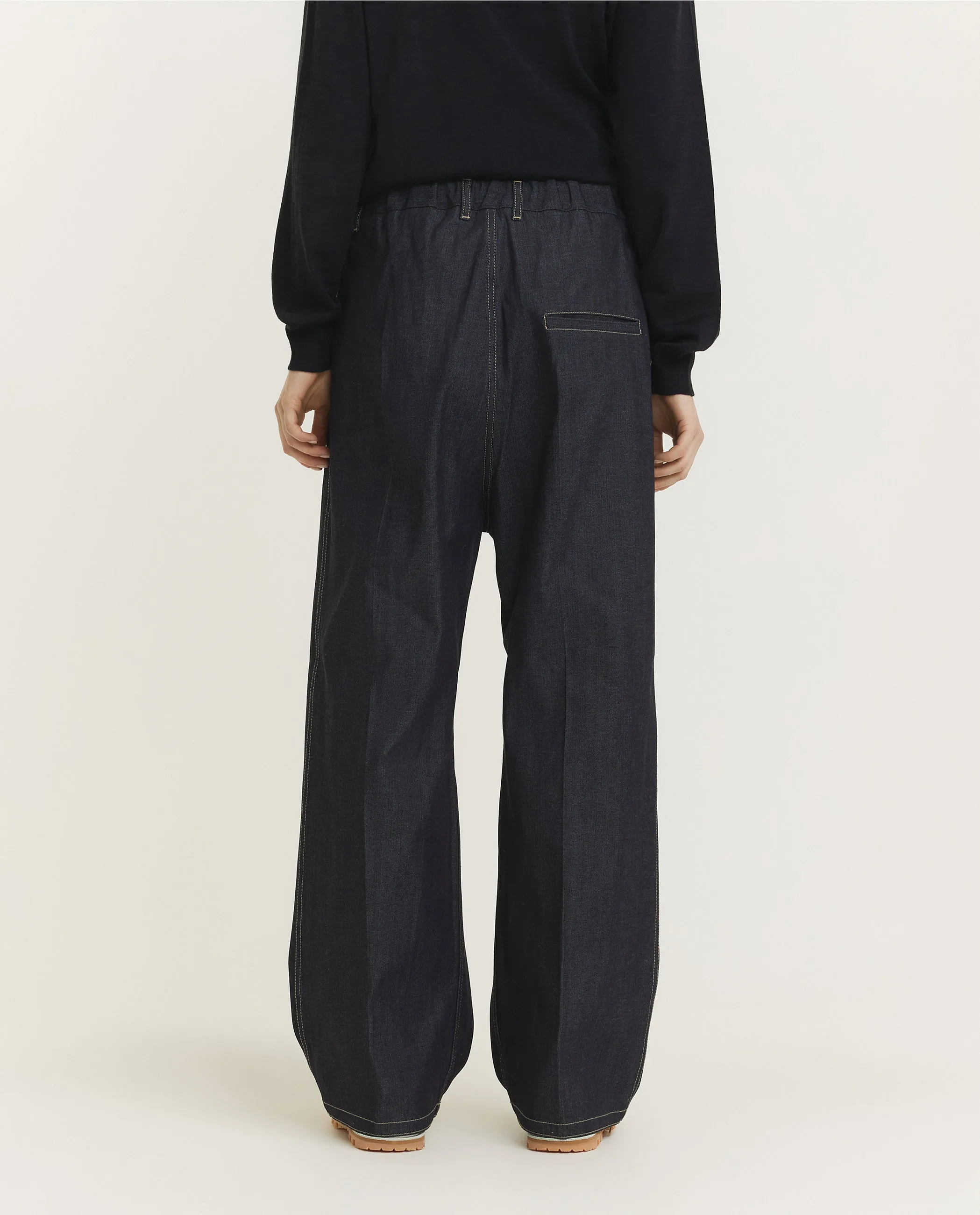 Raw Denim Spijkerbroek - Donkerblauw