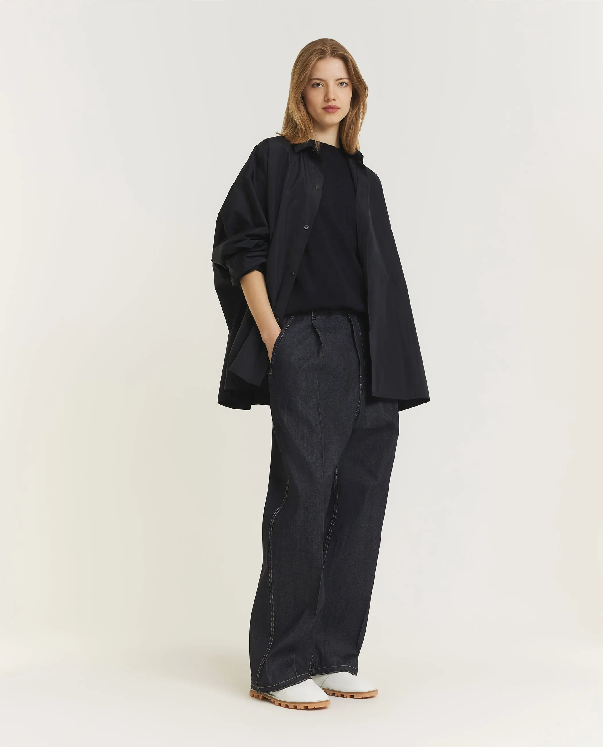 Raw Denim Spijkerbroek - Donkerblauw