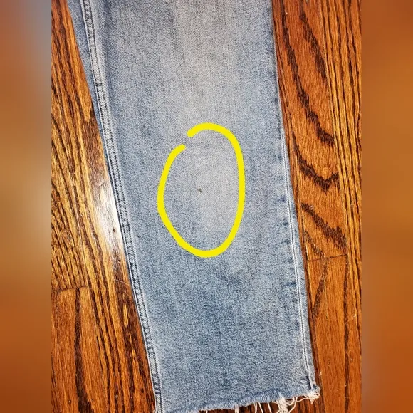 RE/DONE High Rise Stove Pipe Jeans