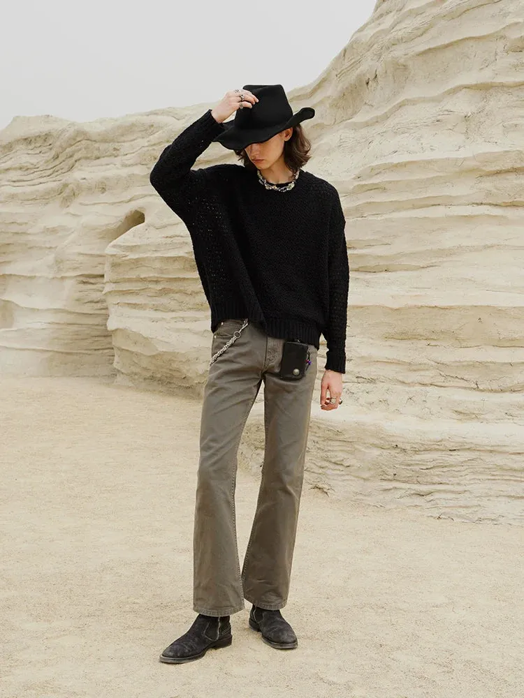 Retro Knitted Sweater