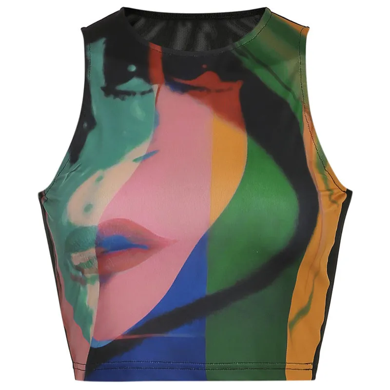 Retro Portrait Crop Cami