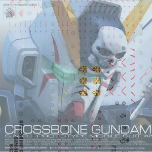 RG Crossbone Gundam X1 Waterslide Decals [UV]