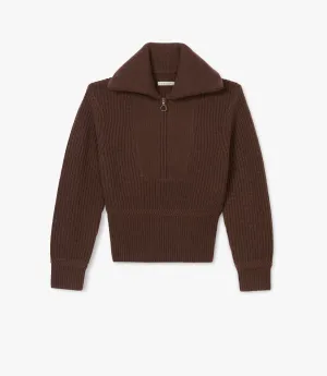 R.M. Williams Women's Berri Sweater - Chocolate