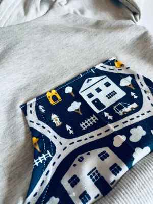 Road Map Hoodie - 0/3 months