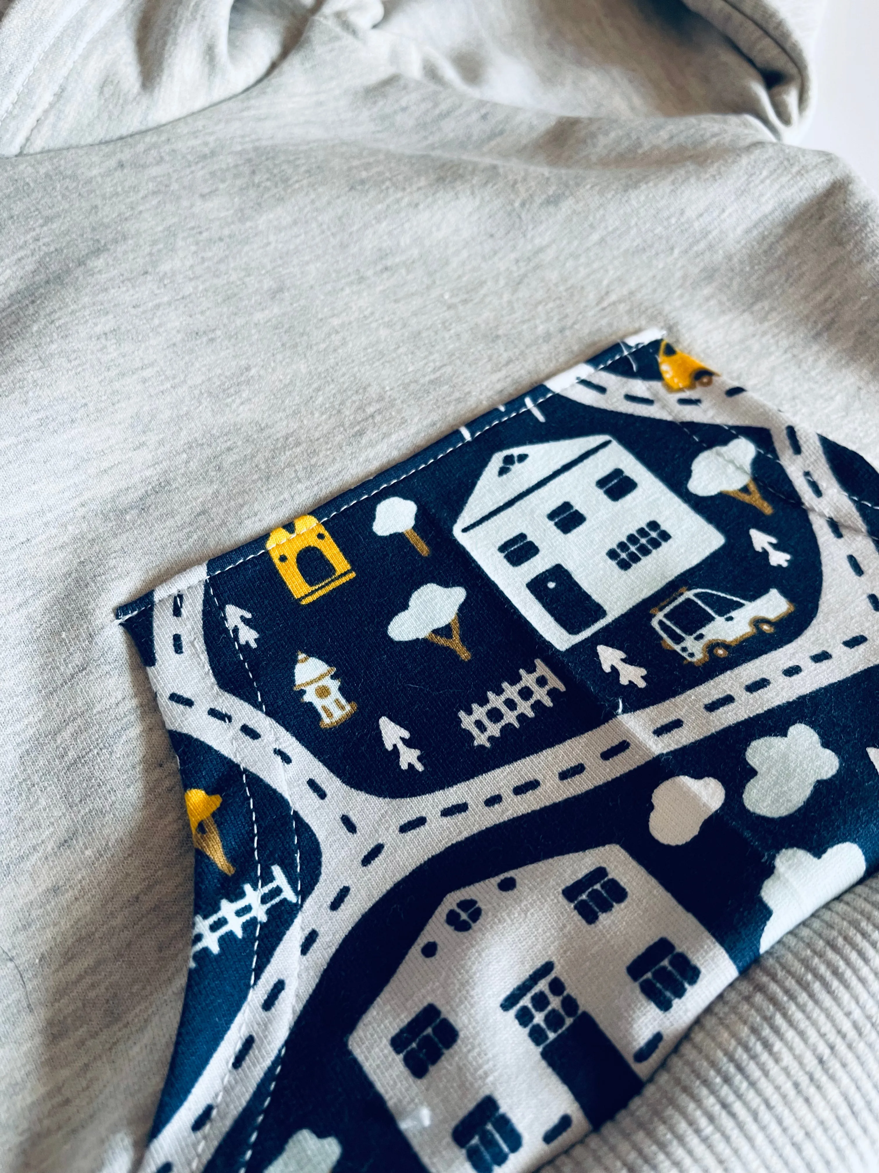 Road Map Hoodie - 0/3 months