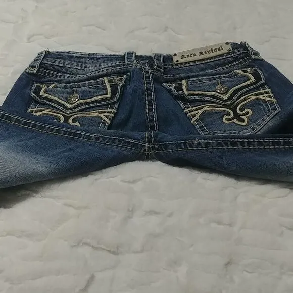 Rock Revival Kelly Bootcut Jeans 28 inseam 30&quot;