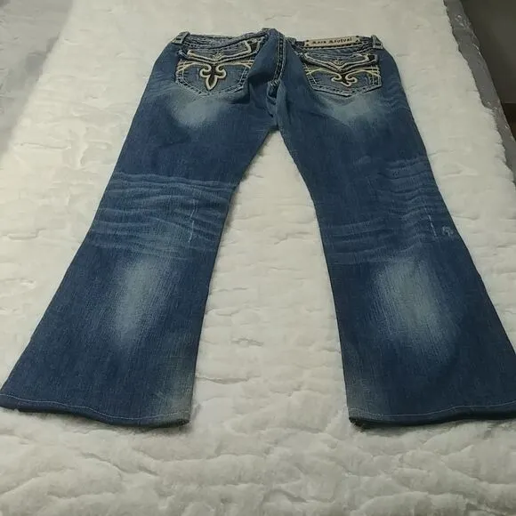 Rock Revival Kelly Bootcut Jeans 28 inseam 30&quot;