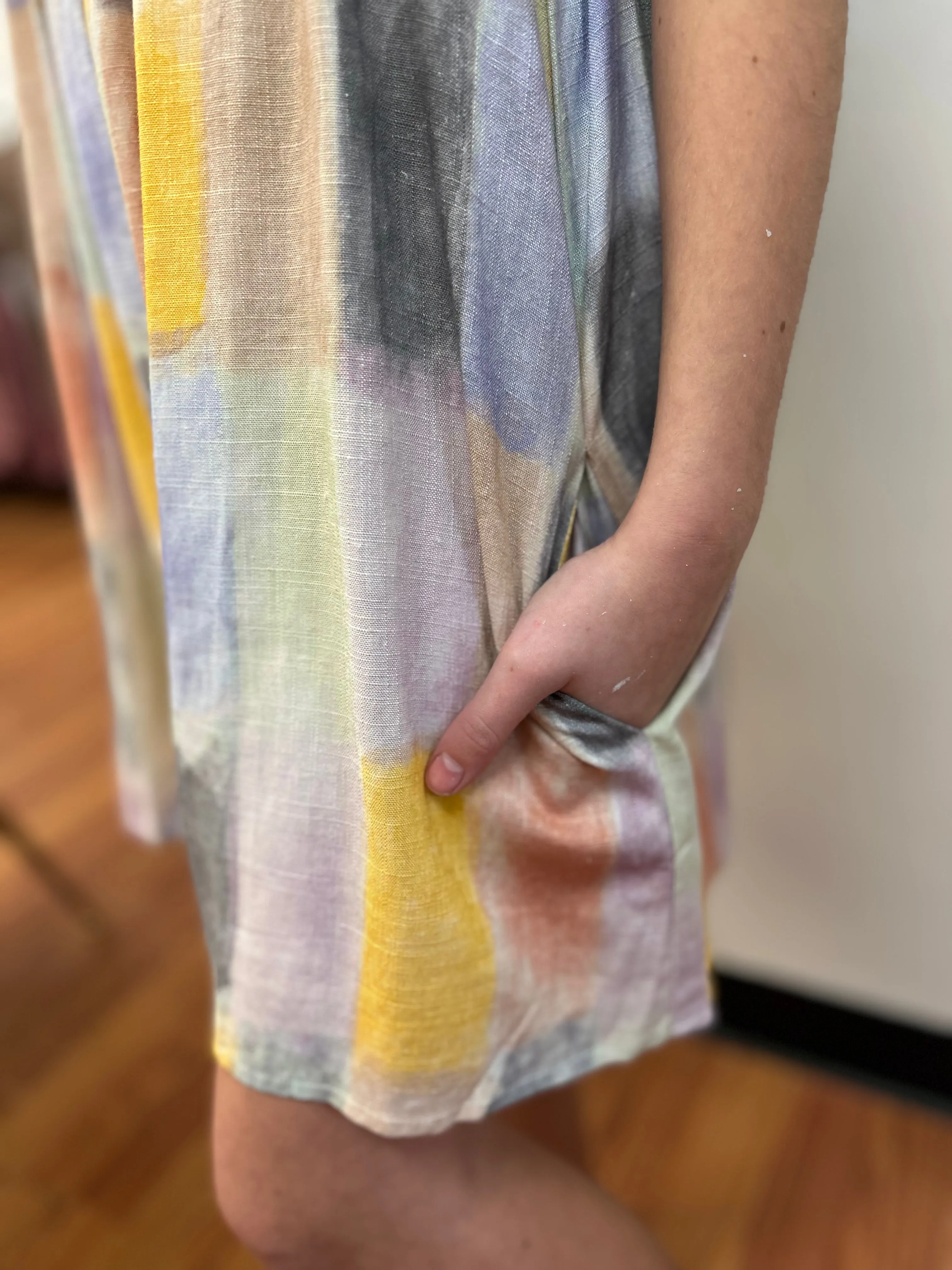 Sadie & Sage Gathered Front Romper