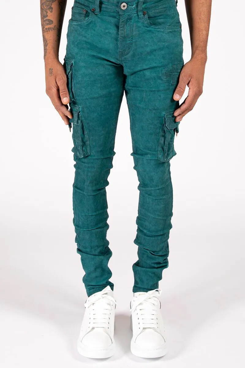 Serenede Ethos Cargo Jeans (TEAL)