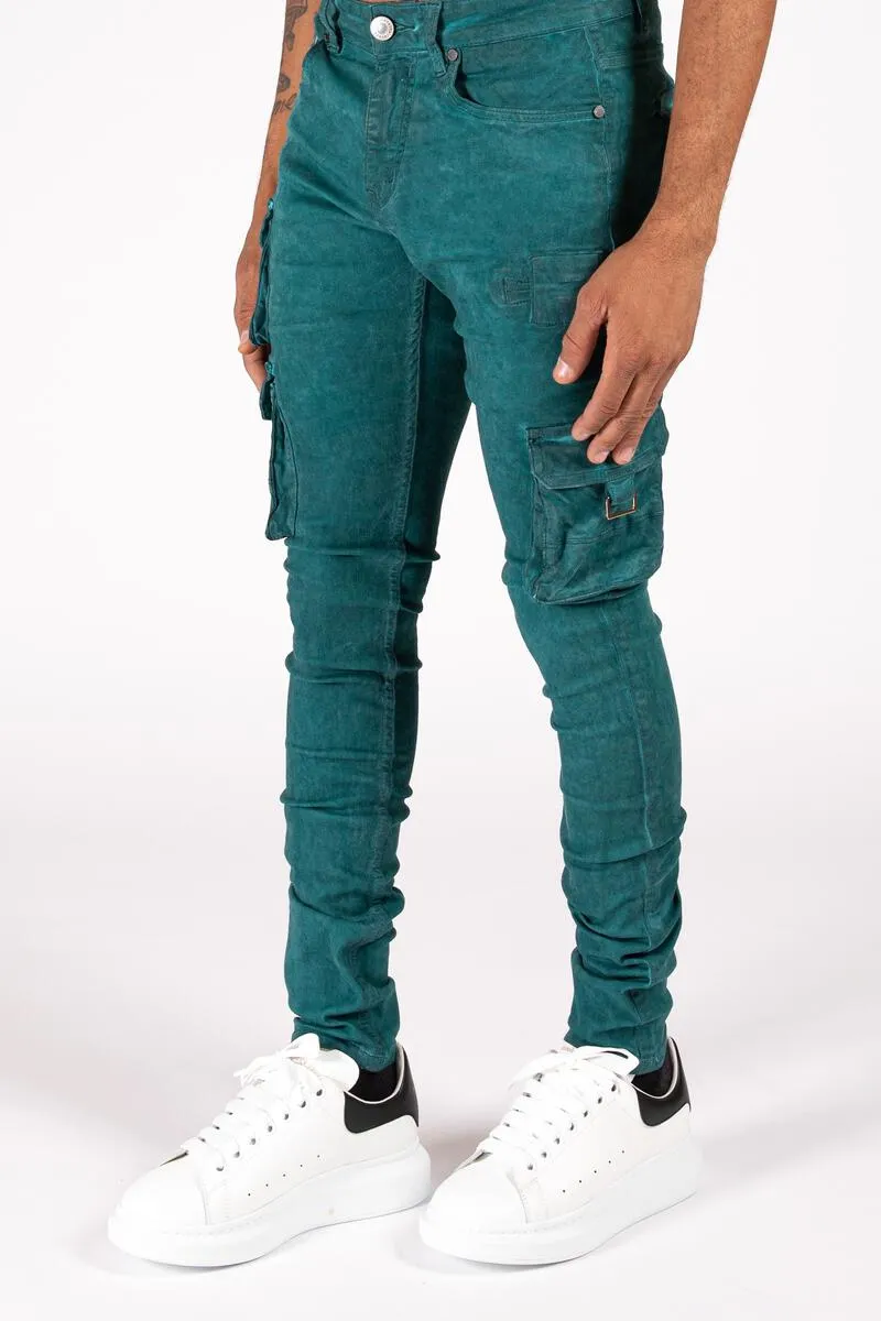 Serenede Ethos Cargo Jeans (TEAL)
