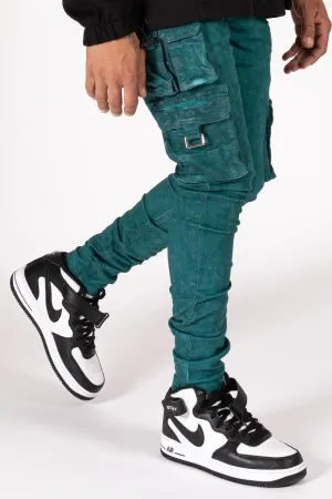 Serenede Ethos Cargo Jeans (TEAL)