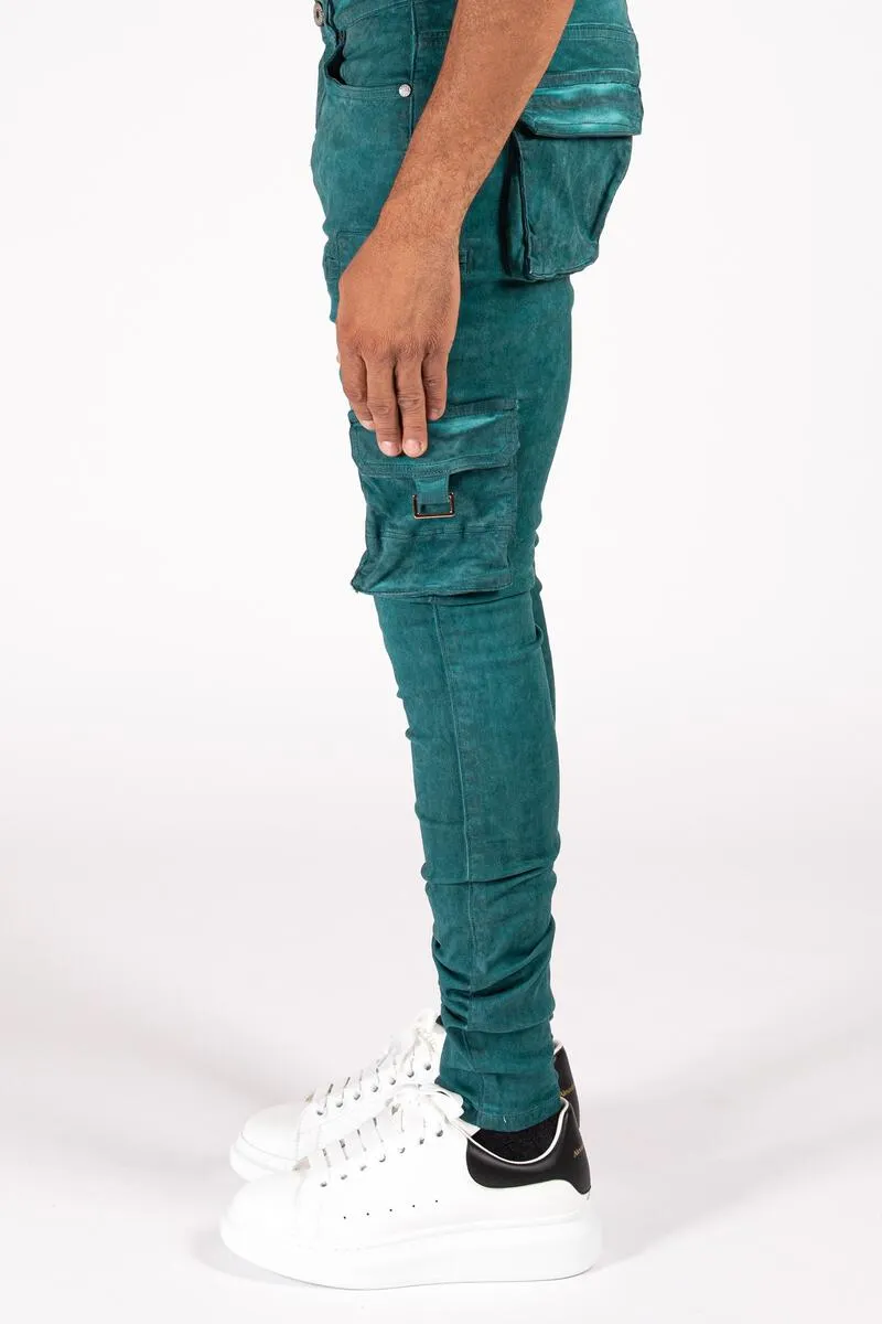 Serenede Ethos Cargo Jeans (TEAL)