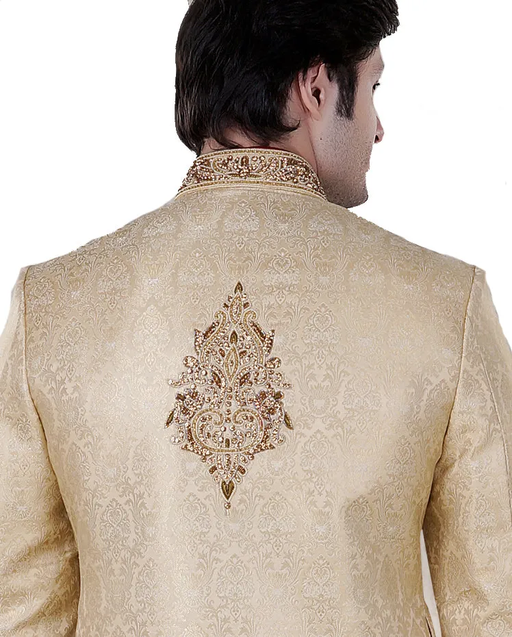 Sherwani (Custom Tailored) - (D.No.-1123)