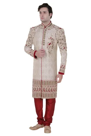 Sherwani (Custom Tailored) - (D.No.-1191)
