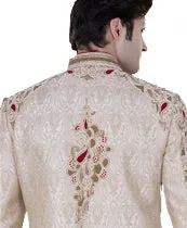 Sherwani (Custom Tailored) - (D.No.-1191)