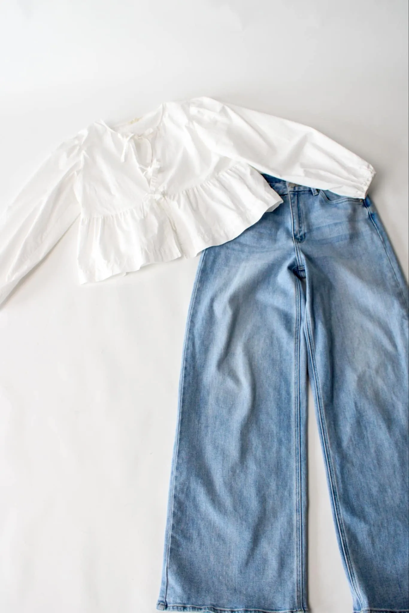 Showoff HR Palazzo Wide Leg Jeans