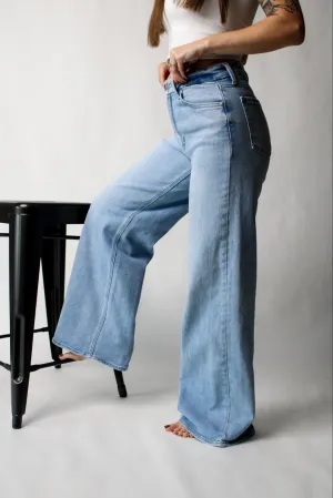 Showoff HR Palazzo Wide Leg Jeans