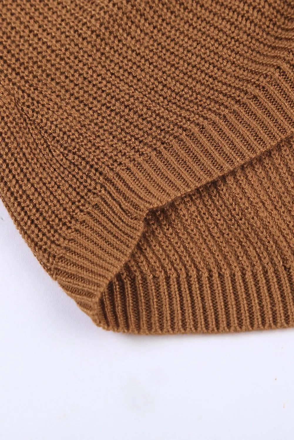 Solid Ribbed Knit Slim-fit Tank